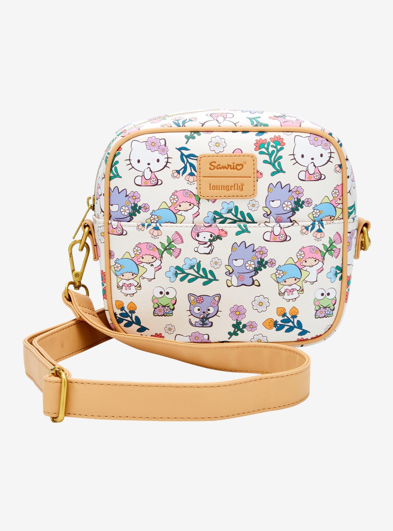 Loungefly Hello Kitty And Friends Floral Crossbody Bag, , hi-res