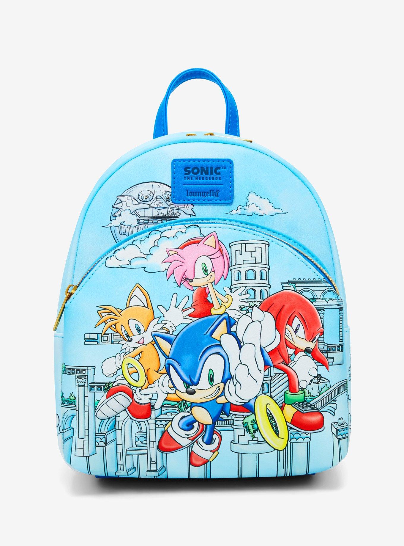 Loungefly Sonic The Hedgehog Sky Sanctuary Mini Backpack 