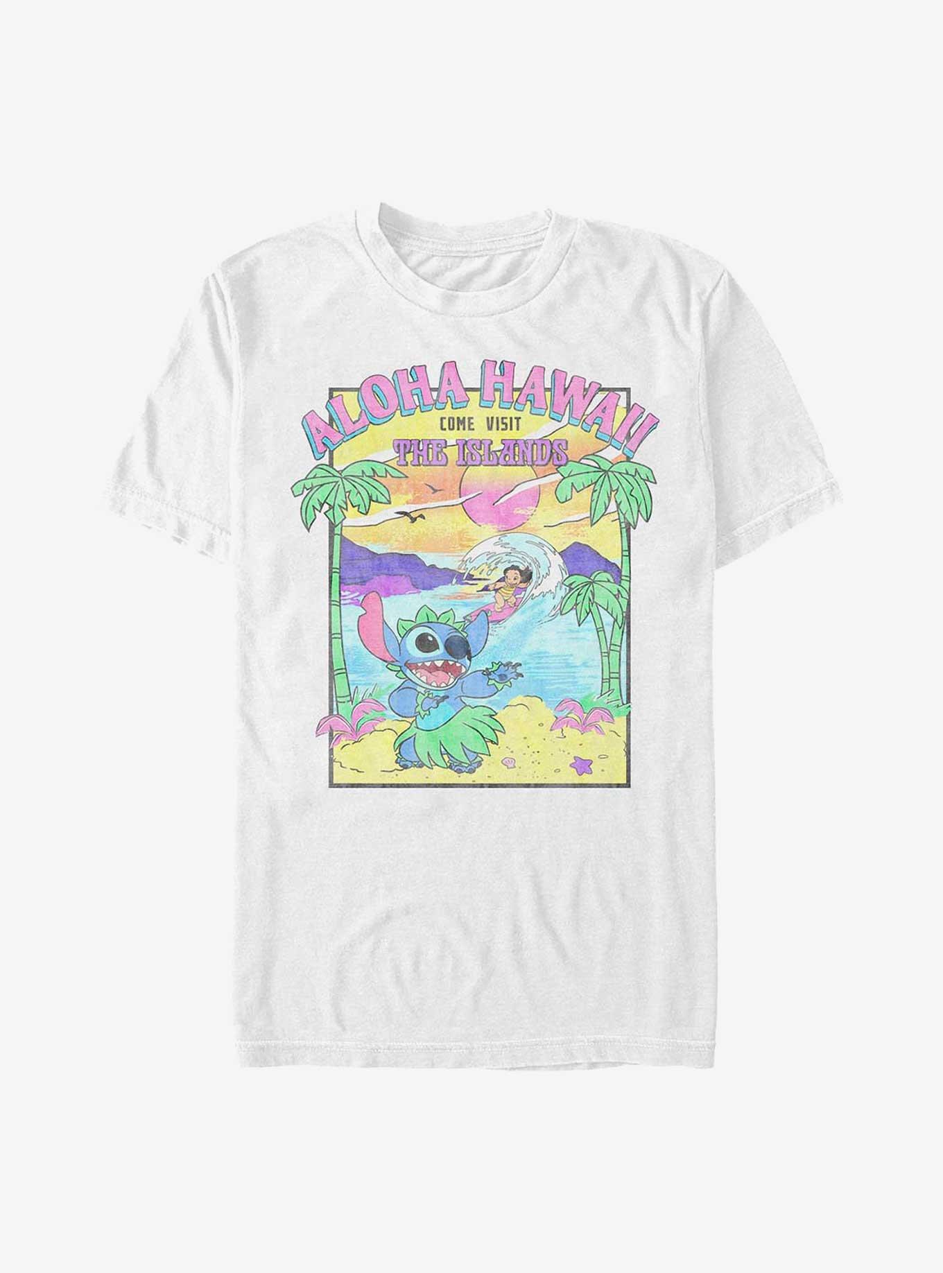 Disney Lilo & Stitch Visit The Islands Extra Soft T-Shirt