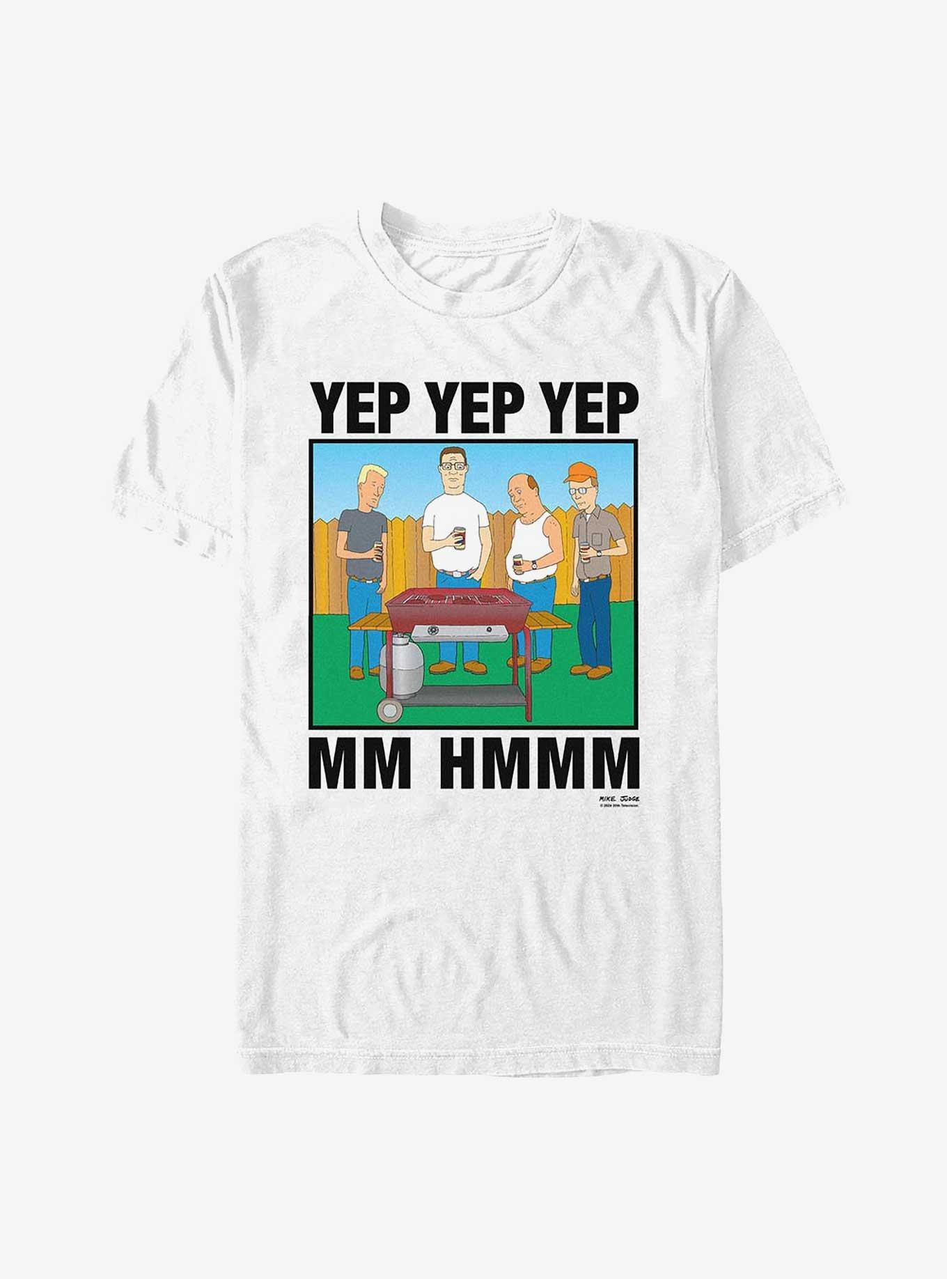King of the Hill Yep Extra Soft T-Shirt, WHITE, hi-res
