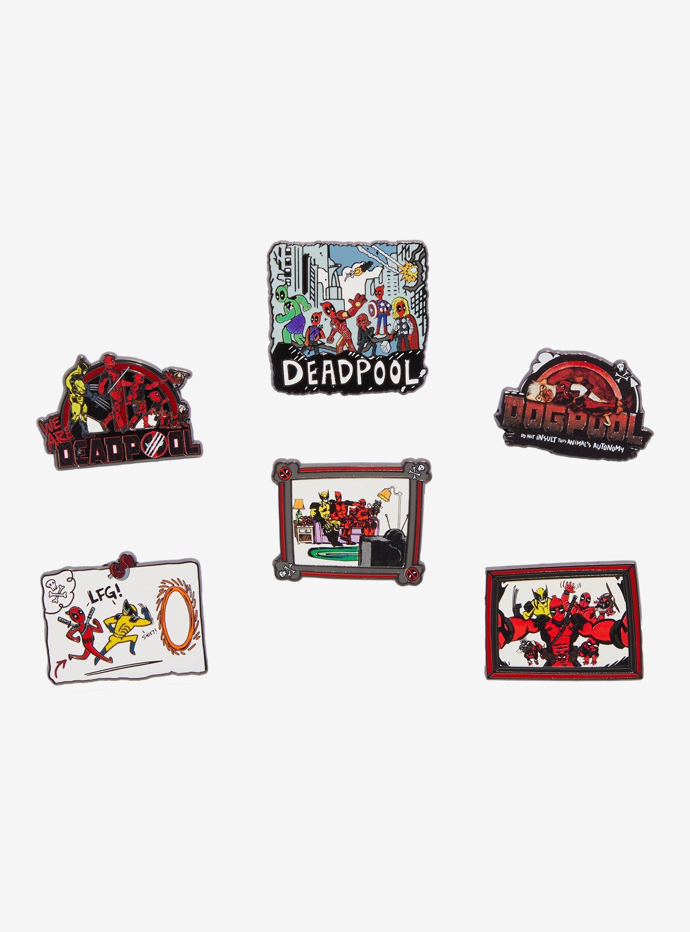 Marvel Deadpool & Wolverine Silly Scenes Blind Box Enamel Pin, , hi-res