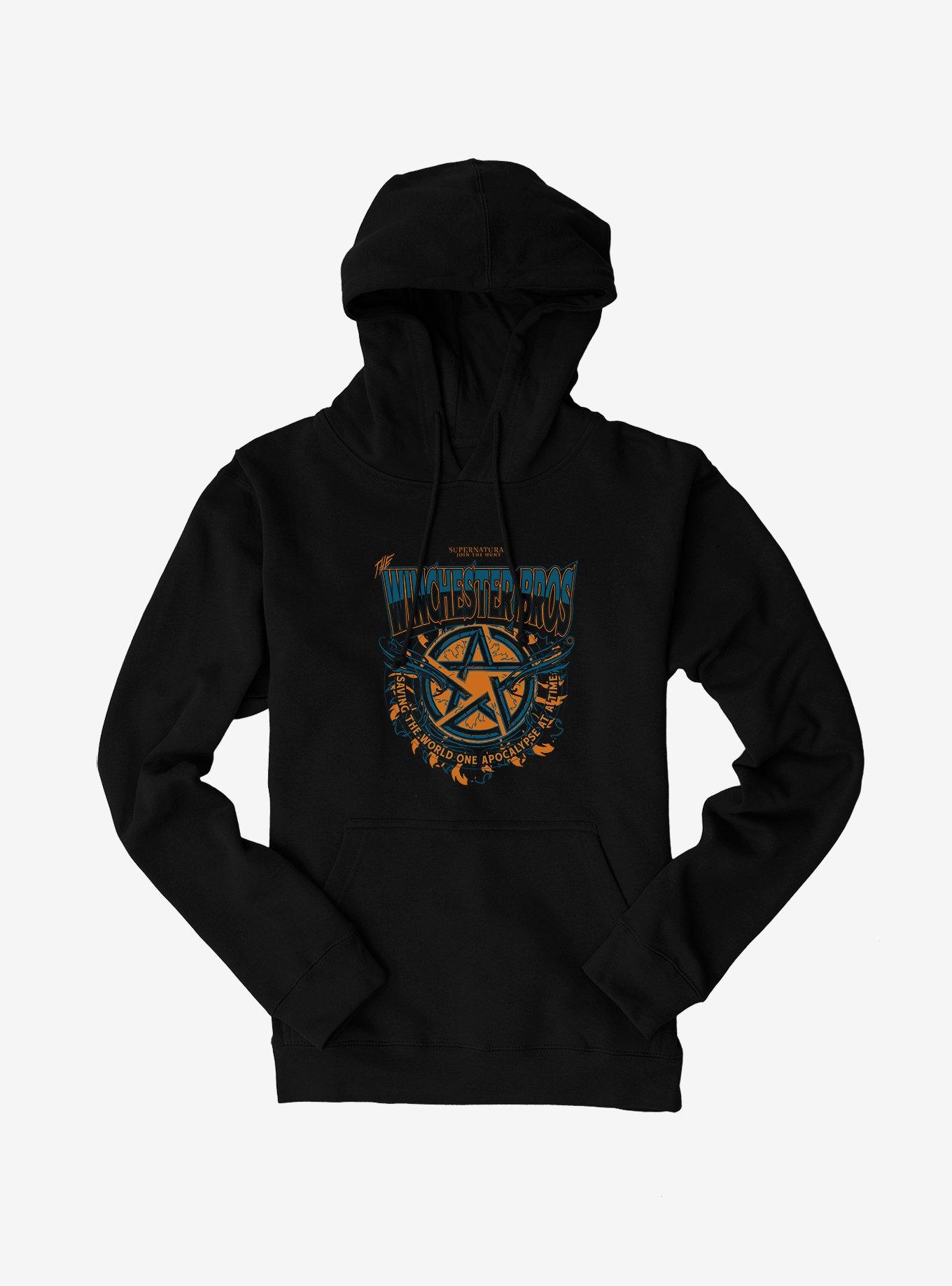 Supernatural Winchester Bros. Pentagram Hoodie