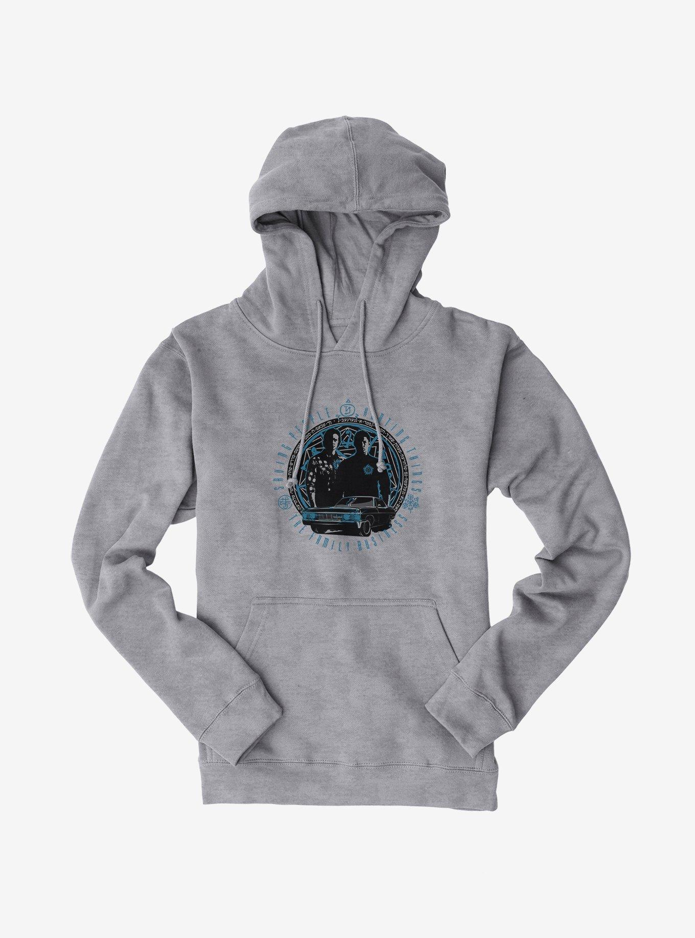 Supernatural Sam And Dean Family Hoodie