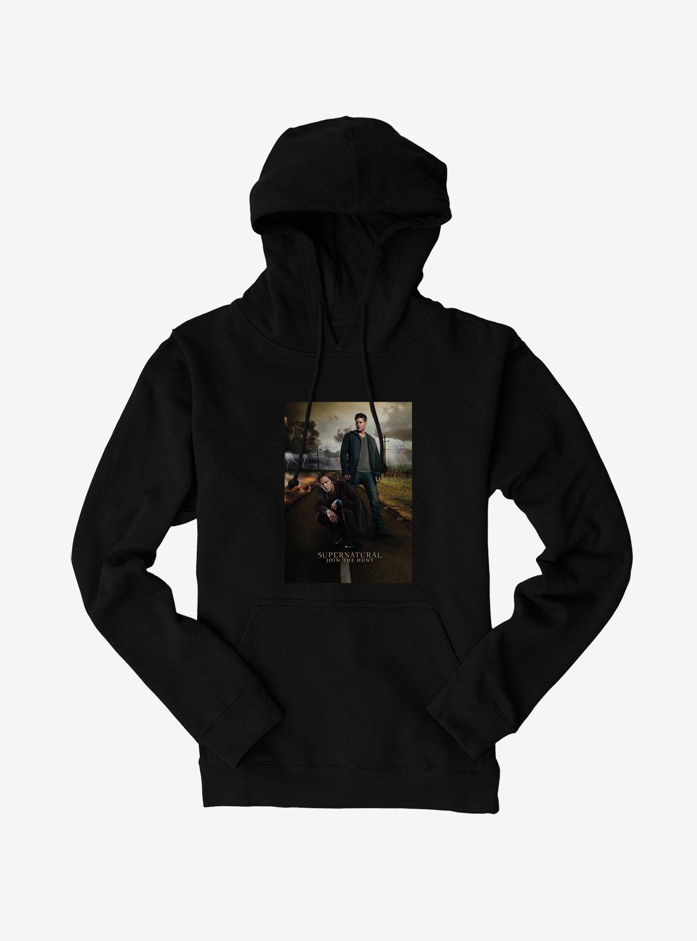 Supernatural Join The Hunt Winchester Brothers Hoodie, BLACK, hi-res