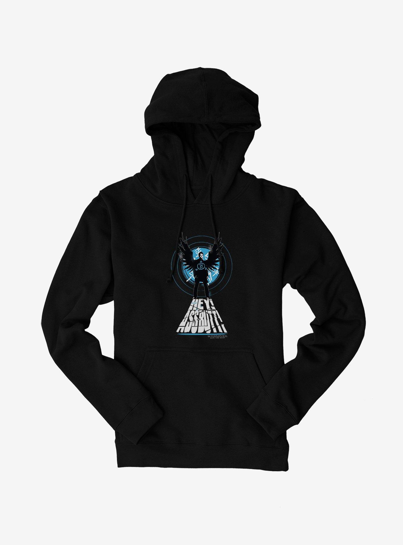 Supernatural Castiel Entrance Hoodie Hot Topic
