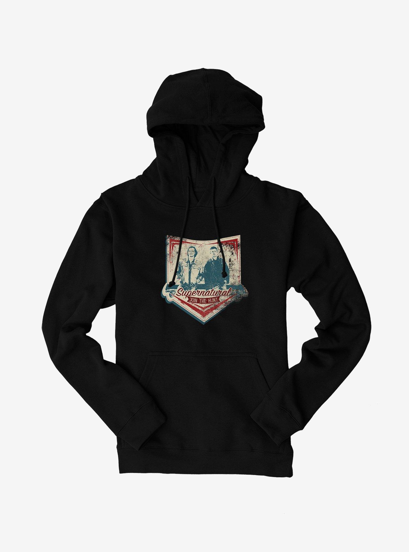 Supernatural Join The Hunt Grunge Hoodie, , hi-res