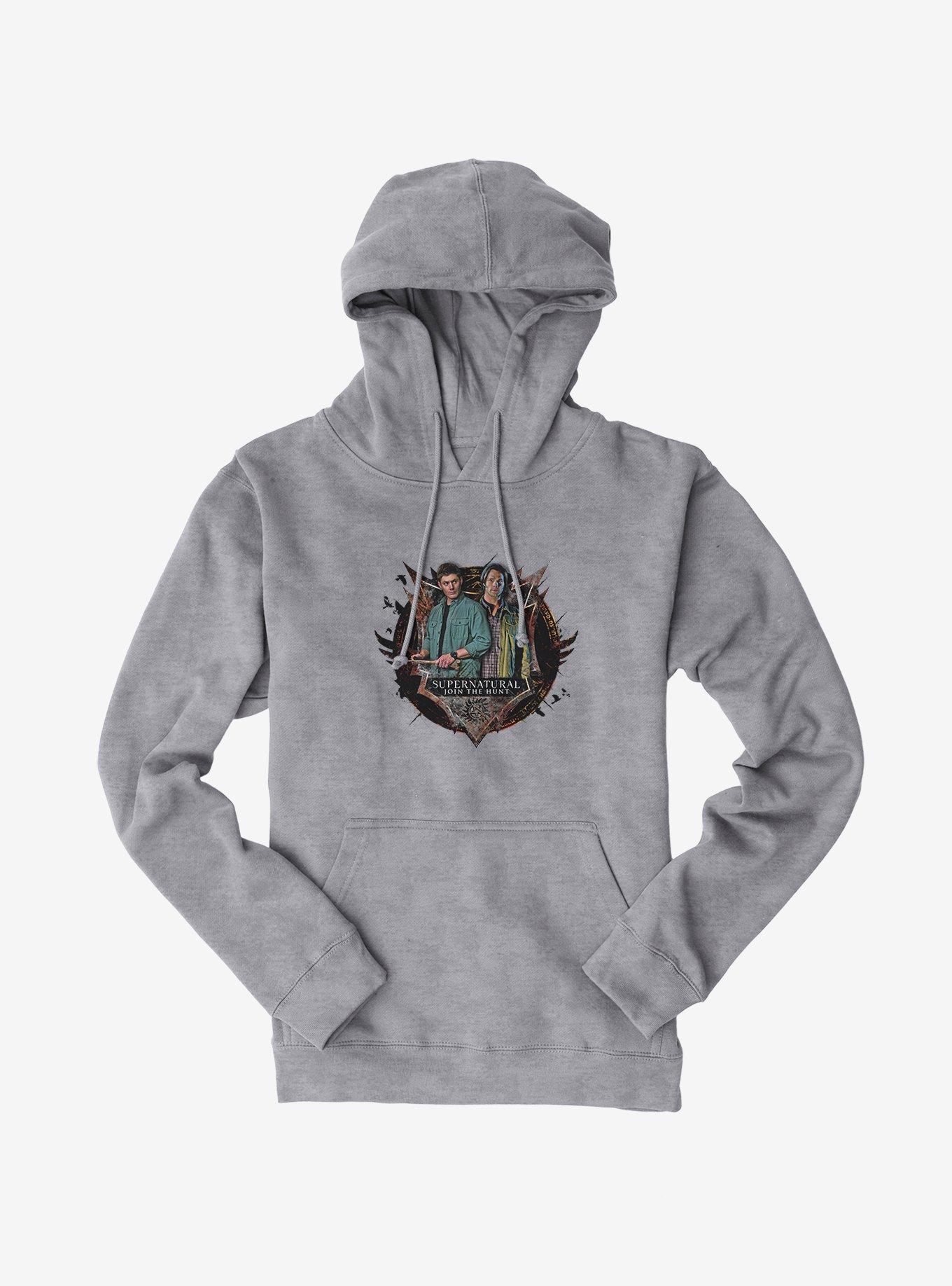 Supernatural Sam And Dean Hoodie, SPORT GRAY, hi-res