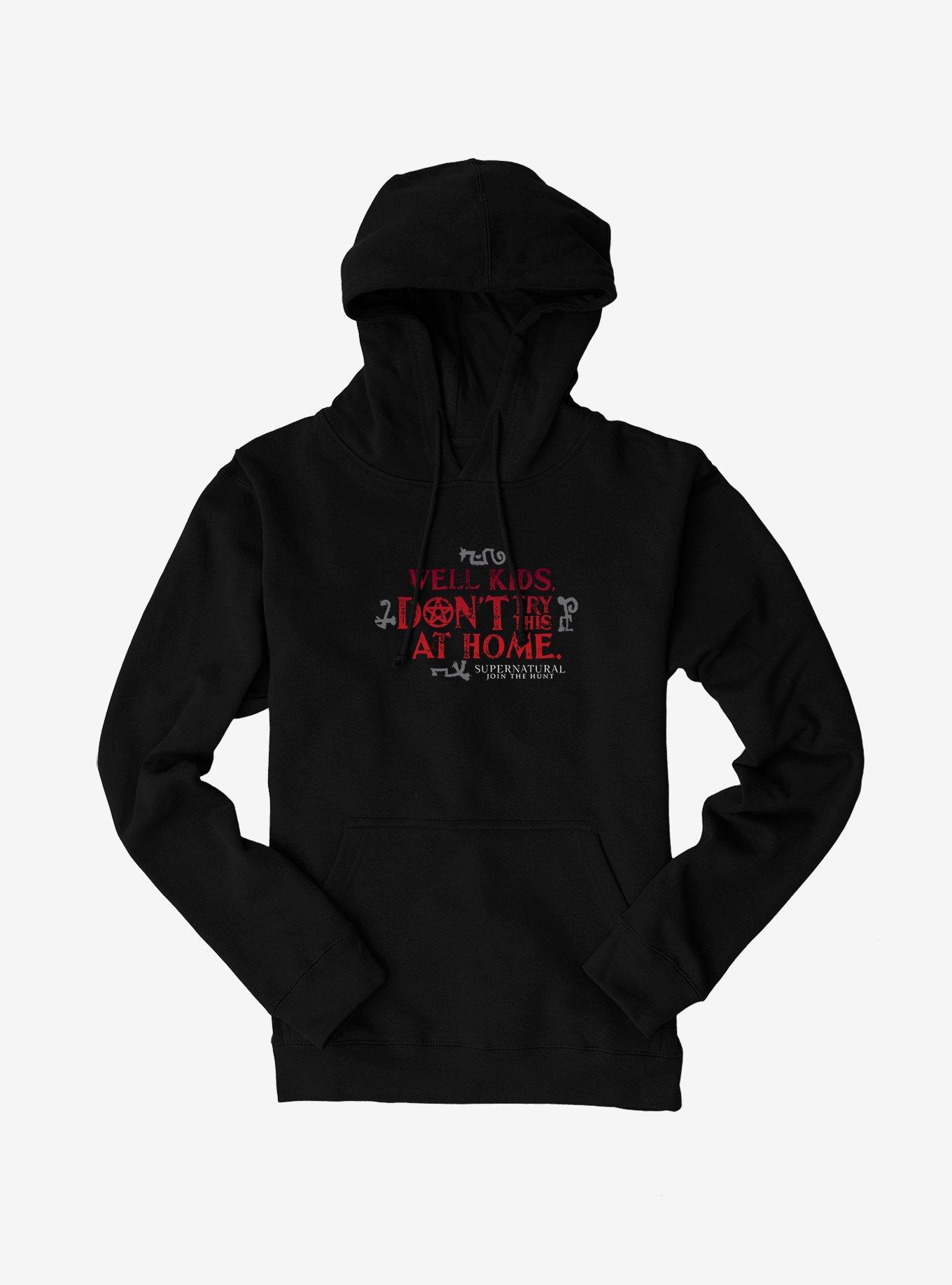 Supernatural Don't Try This At Home Hoodie, , hi-res