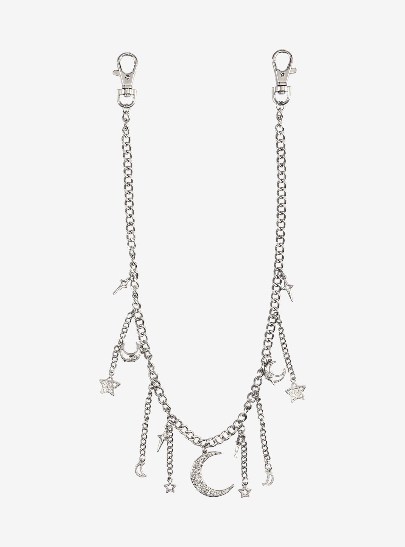 Celestial Charm 19 Inch Wallet Chain | Hot Topic