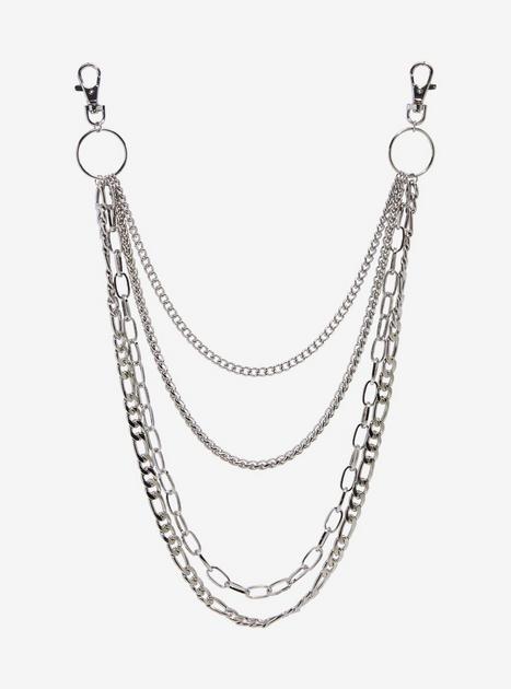 Quad 12 Inch To 24 Inch Wallet Chain | Hot Topic