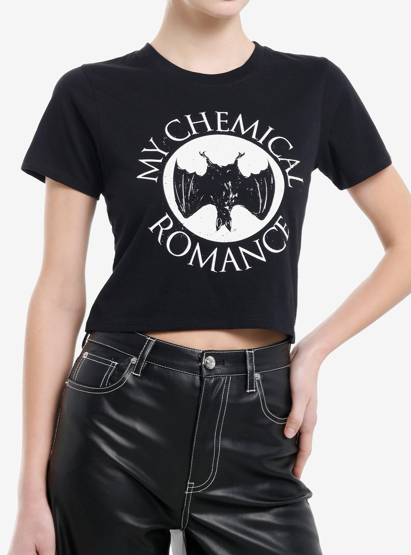 My Chemical Romance Bat Upside Down Girls Baby T-Shirt, , hi-res