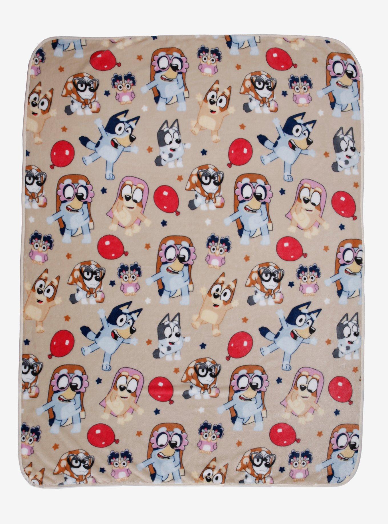 Bluey Dance Party Throw Blanket, , hi-res