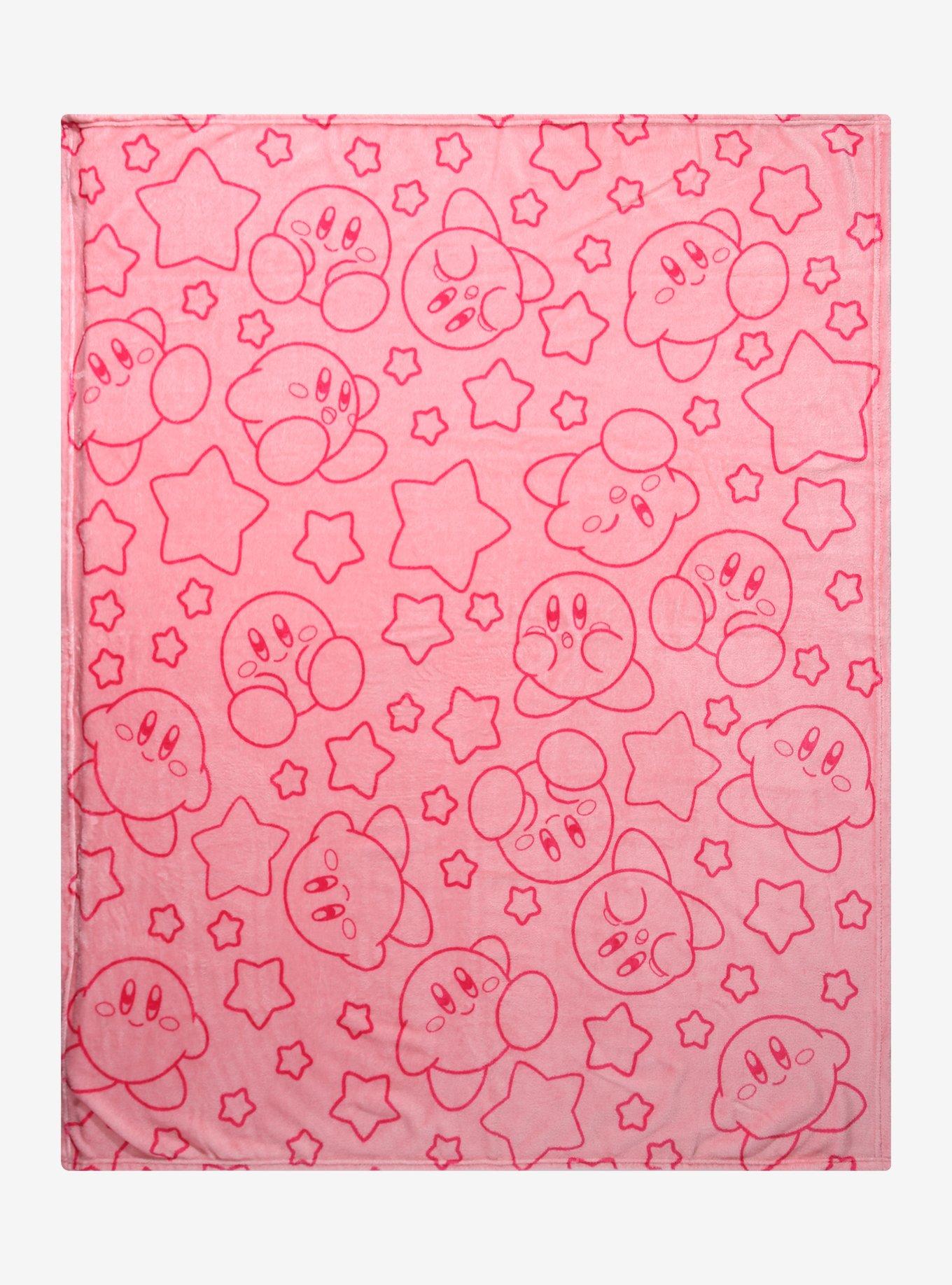 Kirby Allover Print Throw Blanket, , hi-res