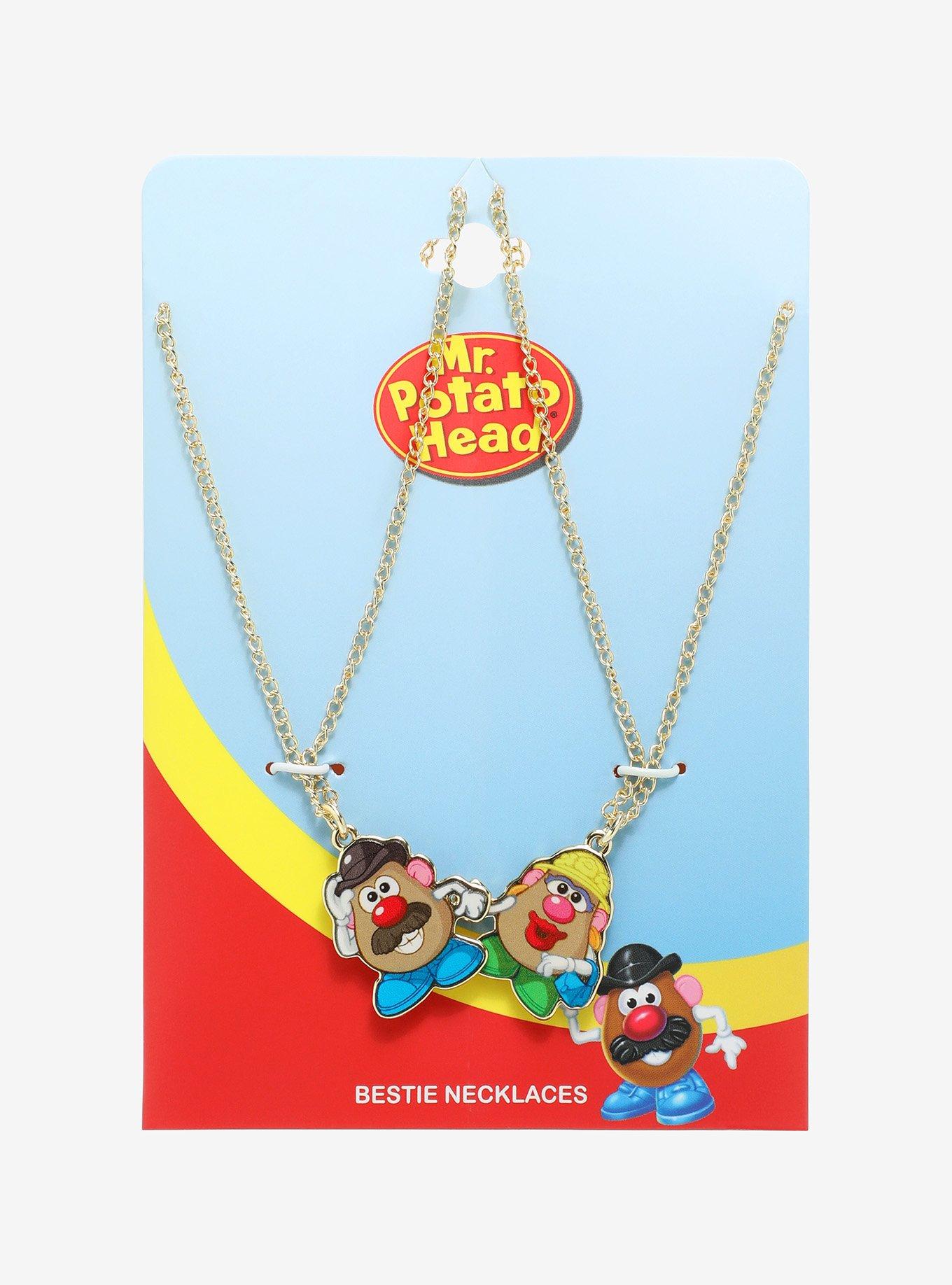 Mr. Potato Head & Mrs. Potato Head Best Friend Necklace Set, , hi-res