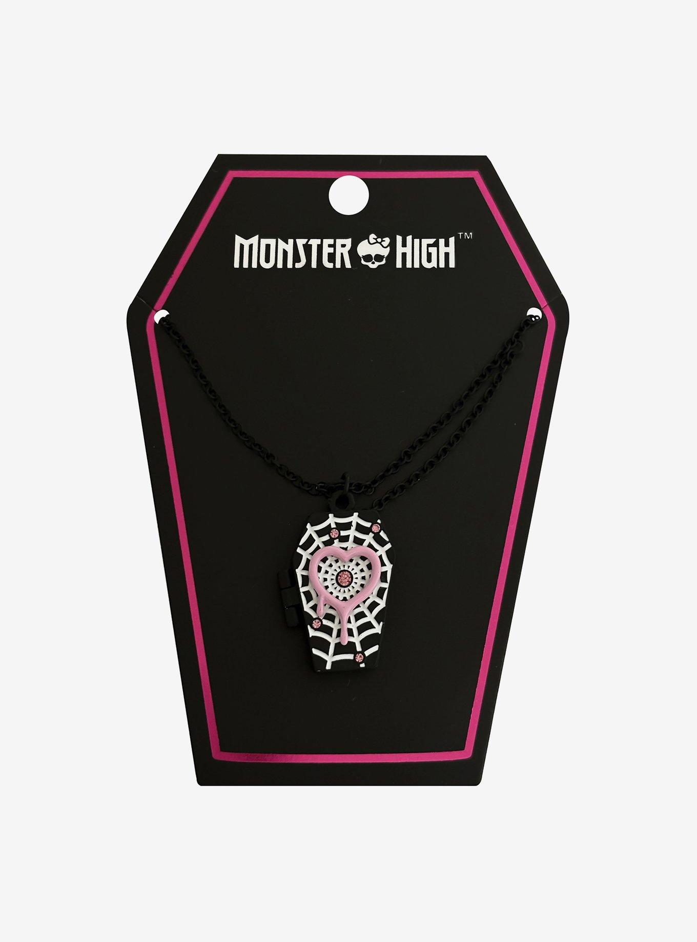 Monster High Draculaura Coffin Locket Necklace, , hi-res