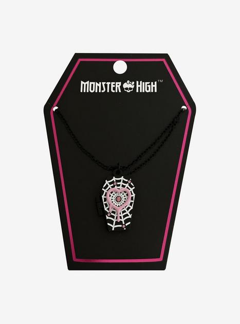 Monster High Draculaura Coffin Locket Necklace | Hot Topic