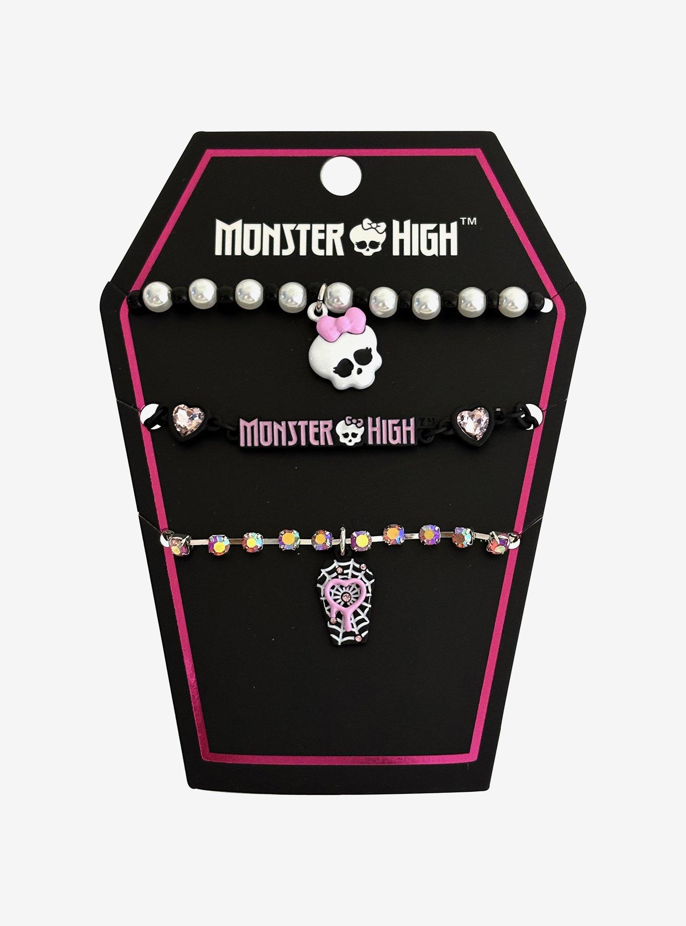 Monster High Skullette Coffin Bracelet Set, , hi-res