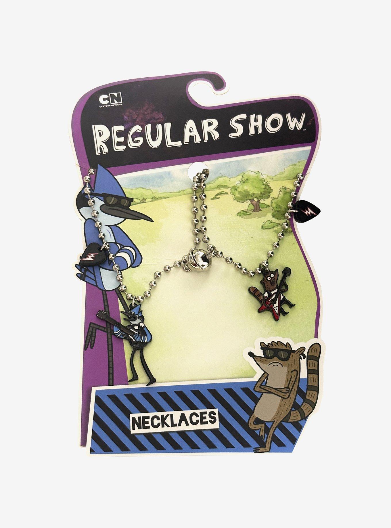 Regular Show Mordecai And The Rigbys Best Friend Necklace Set, , hi-res