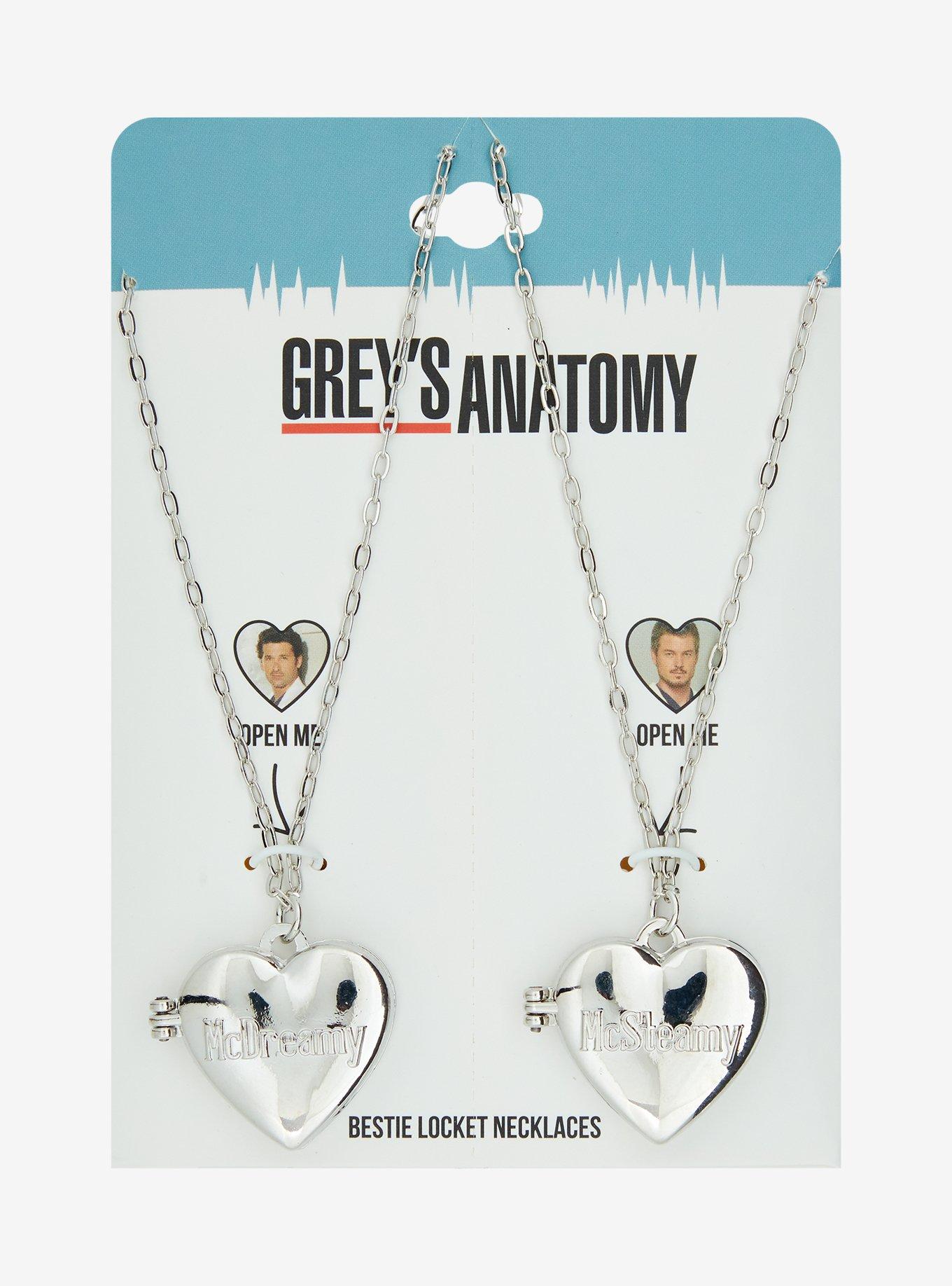 Grey's Anatomy McDreamy McSteamy Best Friend Necklace Set, , hi-res