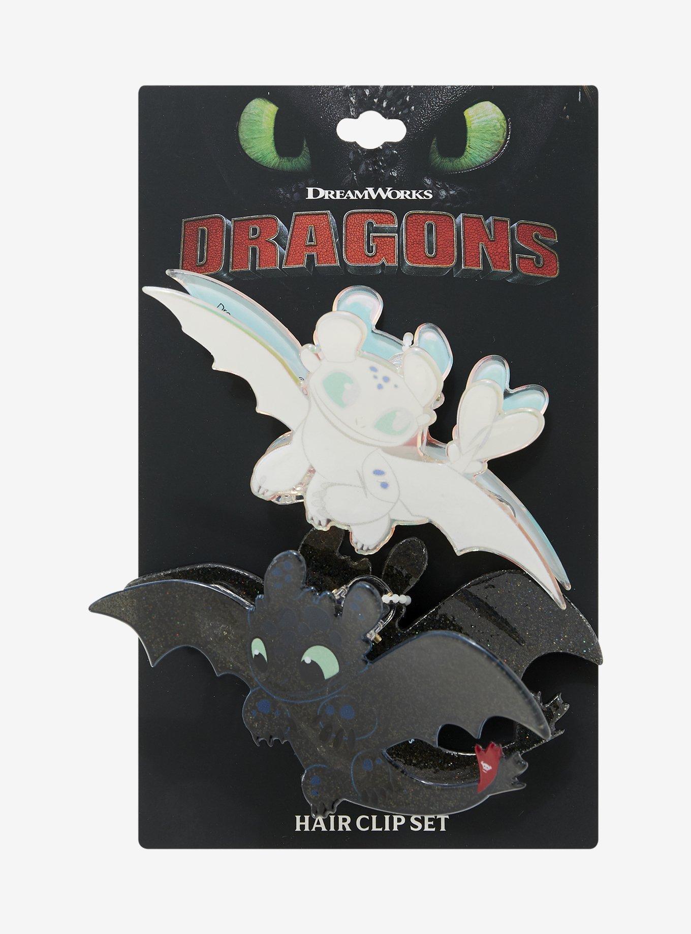 How To Train Your Dragon Duo Claw Hair Clip Set, , hi-res