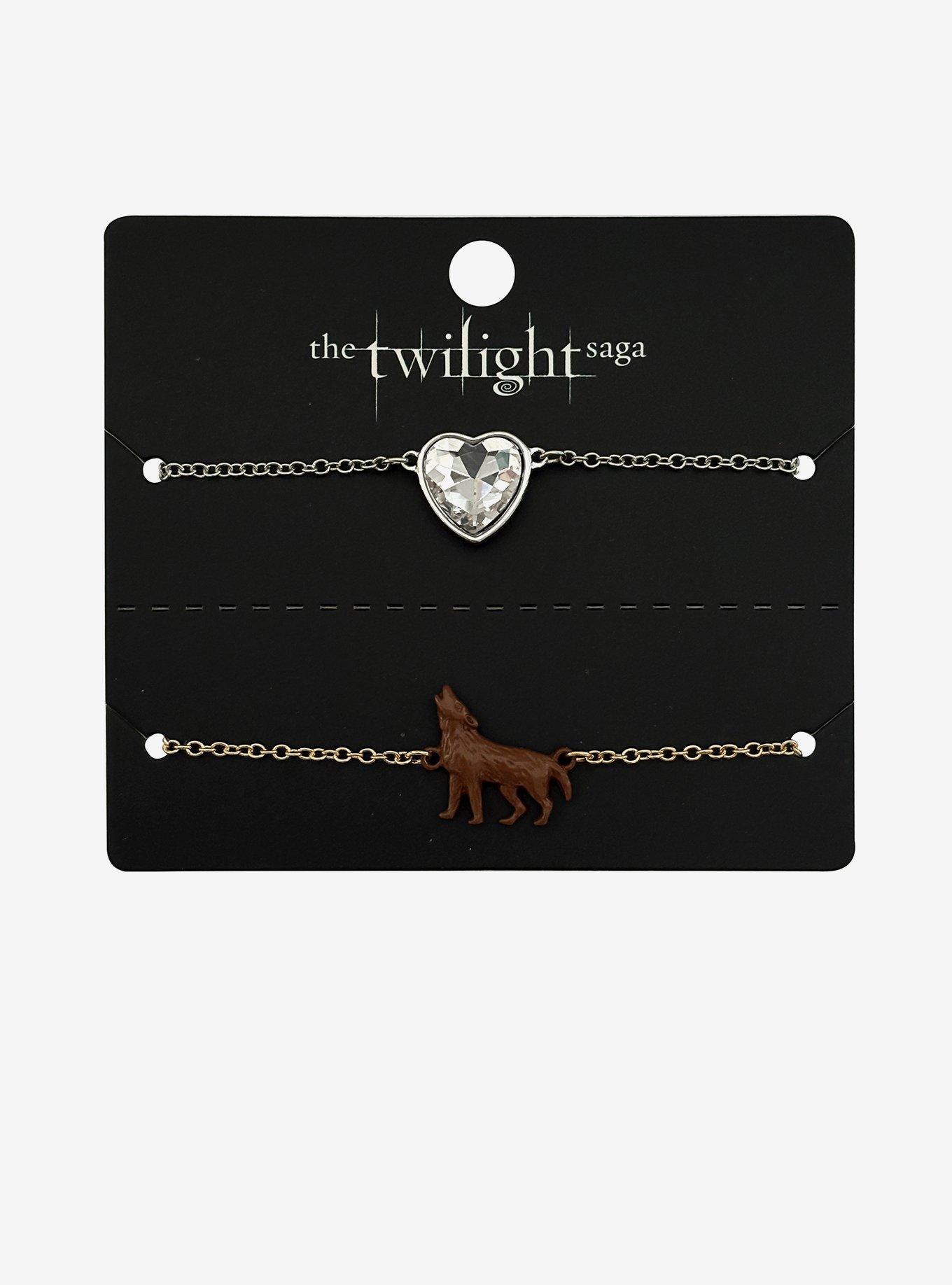 The Twilight Saga Edward & Jacob Charm Best Friend Bracelet Set, , hi-res