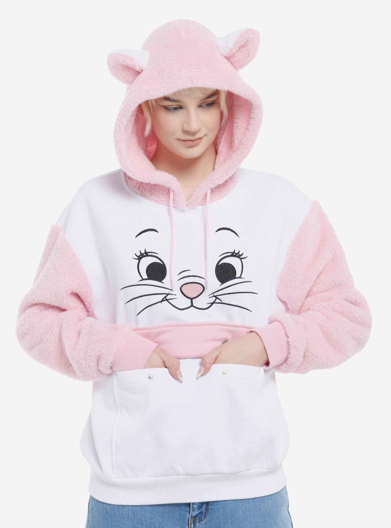 Disney The Aristocats Marie Sherpa Hoodie, , hi-res