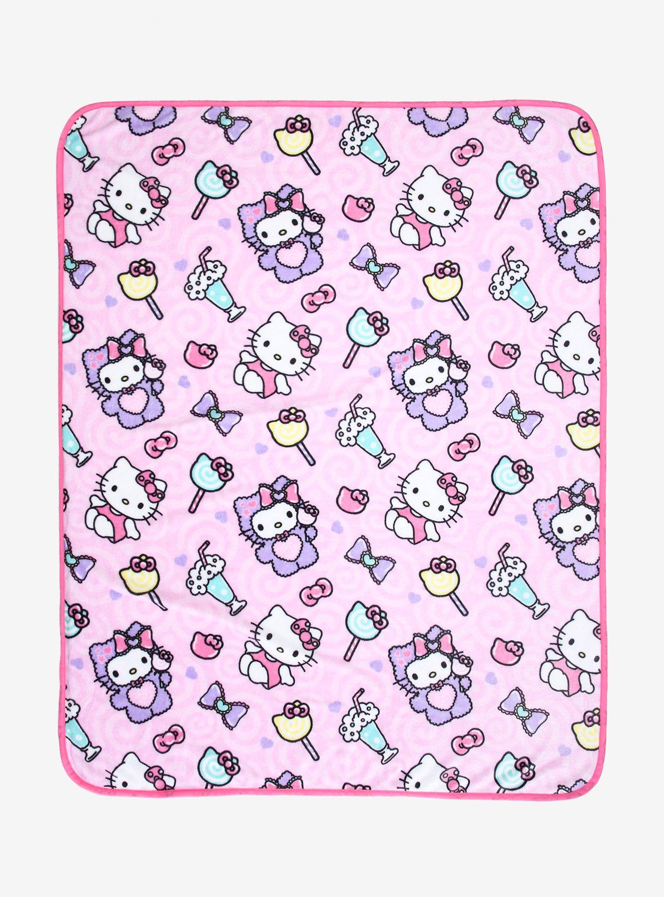 Hello Kitty Candies Throw Blanket, , hi-res