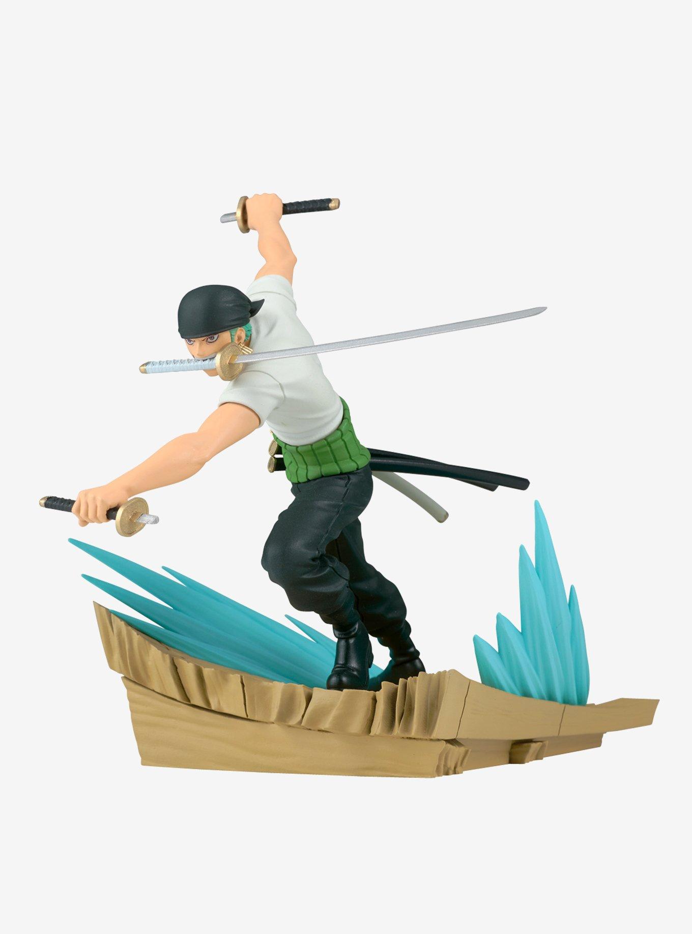 Banpresto One Piece Senkozekkei Roronoa Zoro Figure, , hi-res