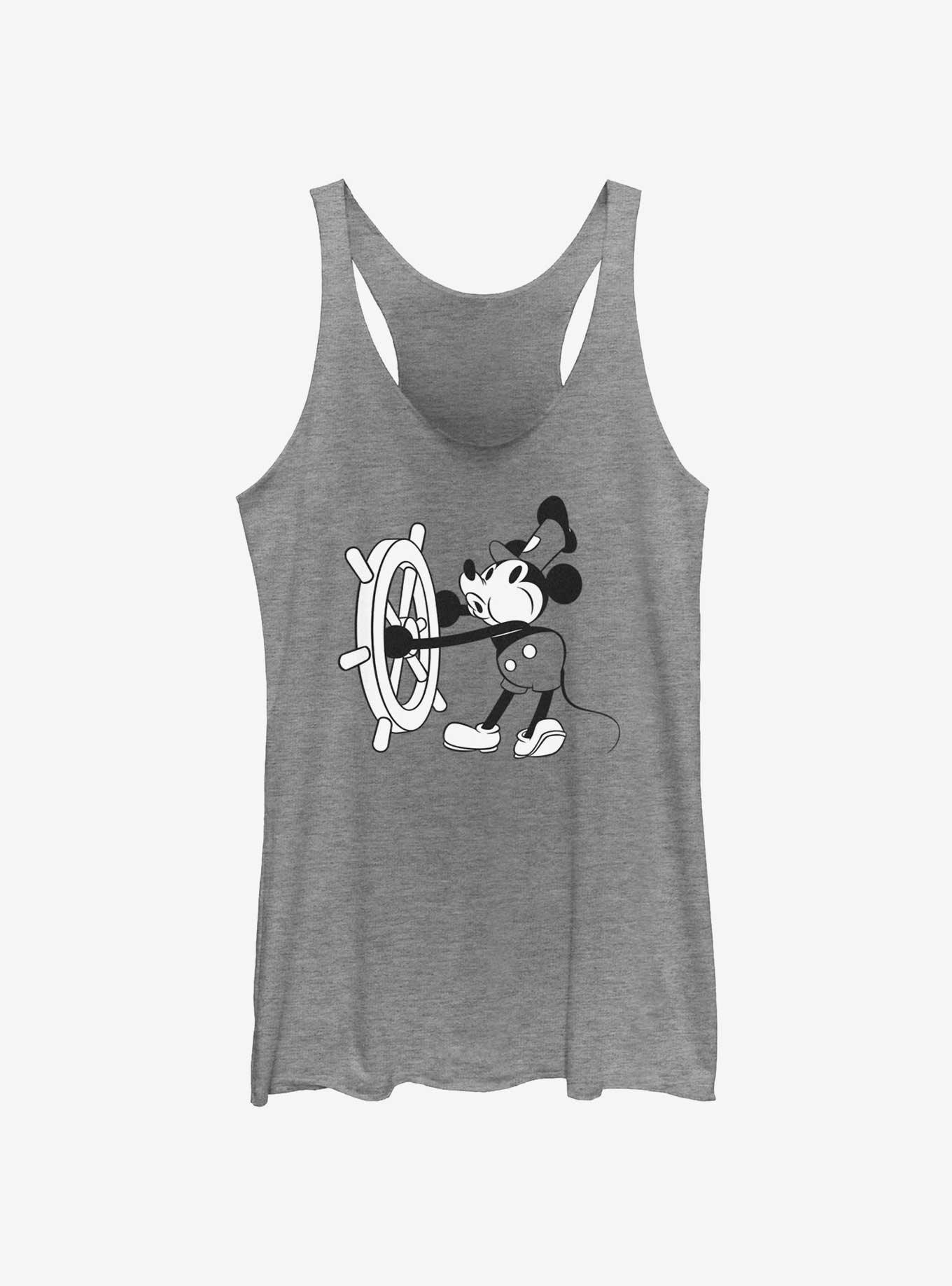 Disney Mickey Mouse Steamboat Cruising Girls Tank, GRAY HTR, hi-res
