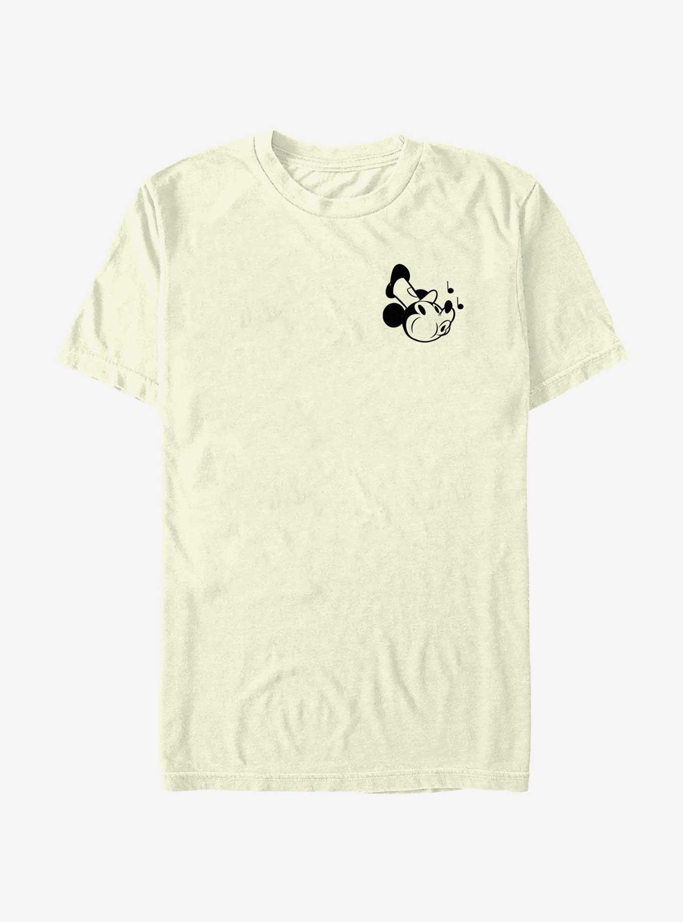 Disney Mickey Mouse Steamboat Whistling Pocket T-Shirt