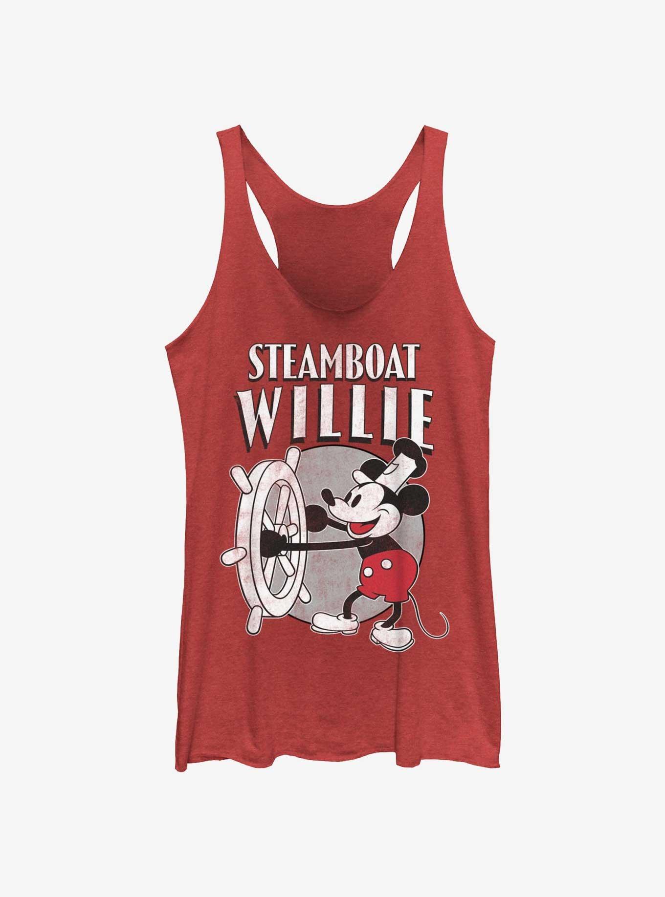Disney Mickey Mouse Steamboat Willie Vintage Girls Tank, , hi-res