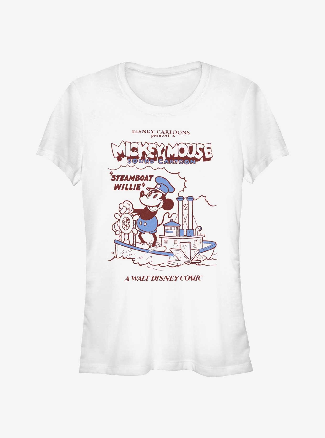 Disney Mickey Mouse A Sound Cartoon Girls T-Shirt