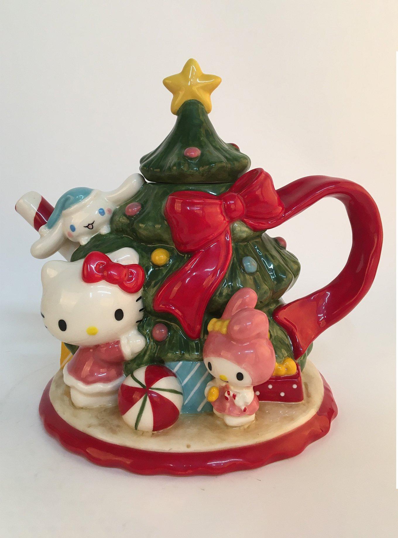 Blue Sky Hello Kitty And Friends Christmas Tree Teapot, , hi-res