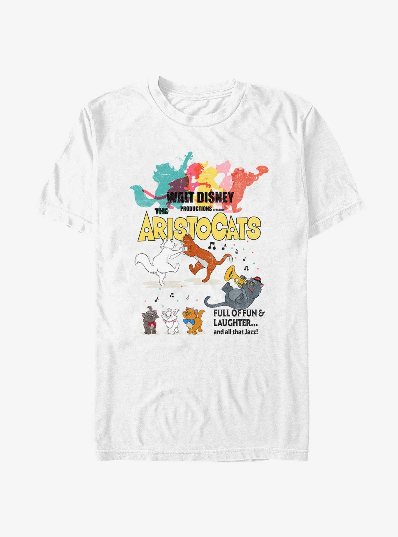 Disney The AristoCats Vintage Poster T-Shirt, , hi-res