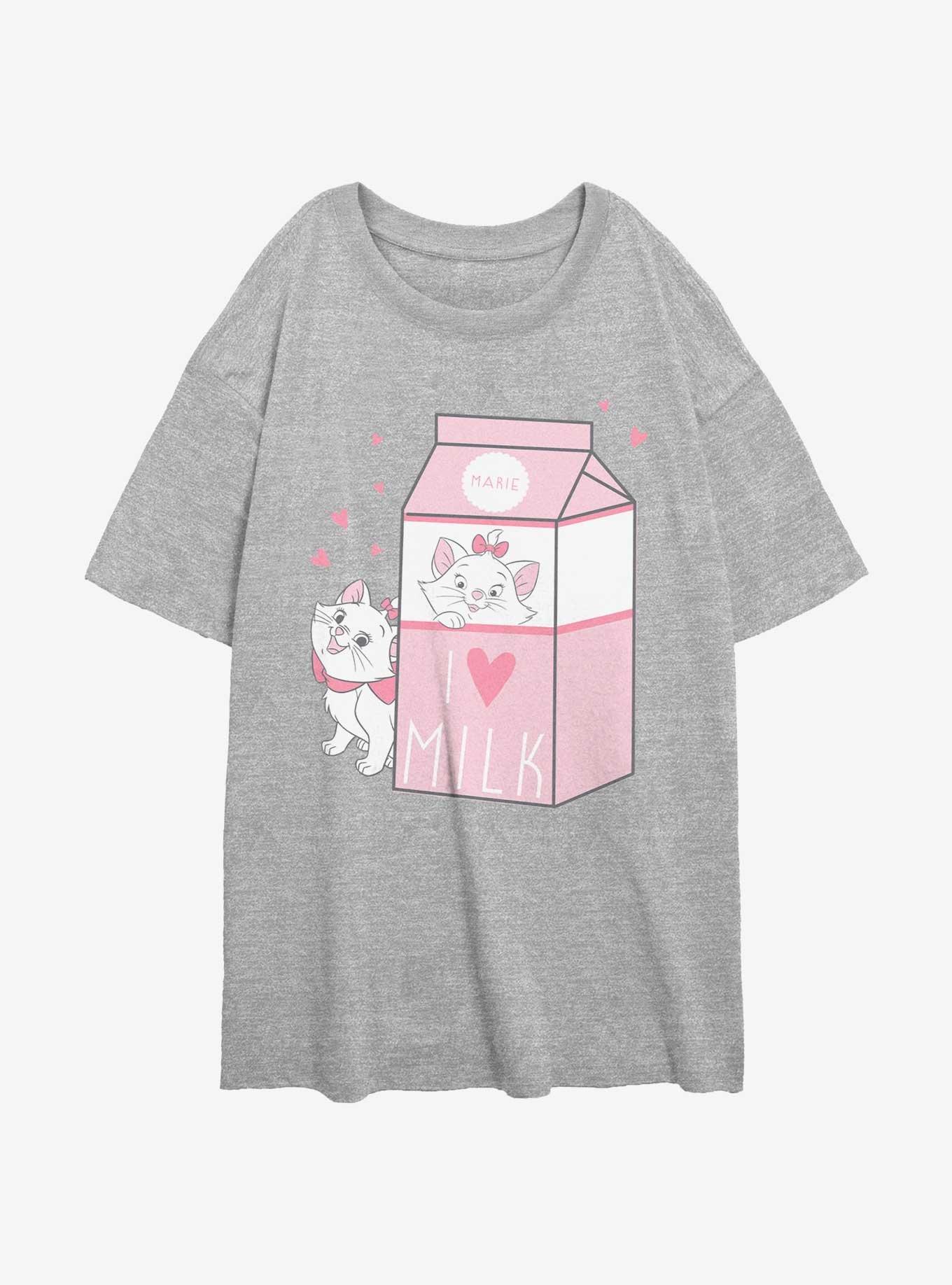 Disney The AristoCats Aristocats Marie Milk Girls Oversized T-Shirt, , hi-res