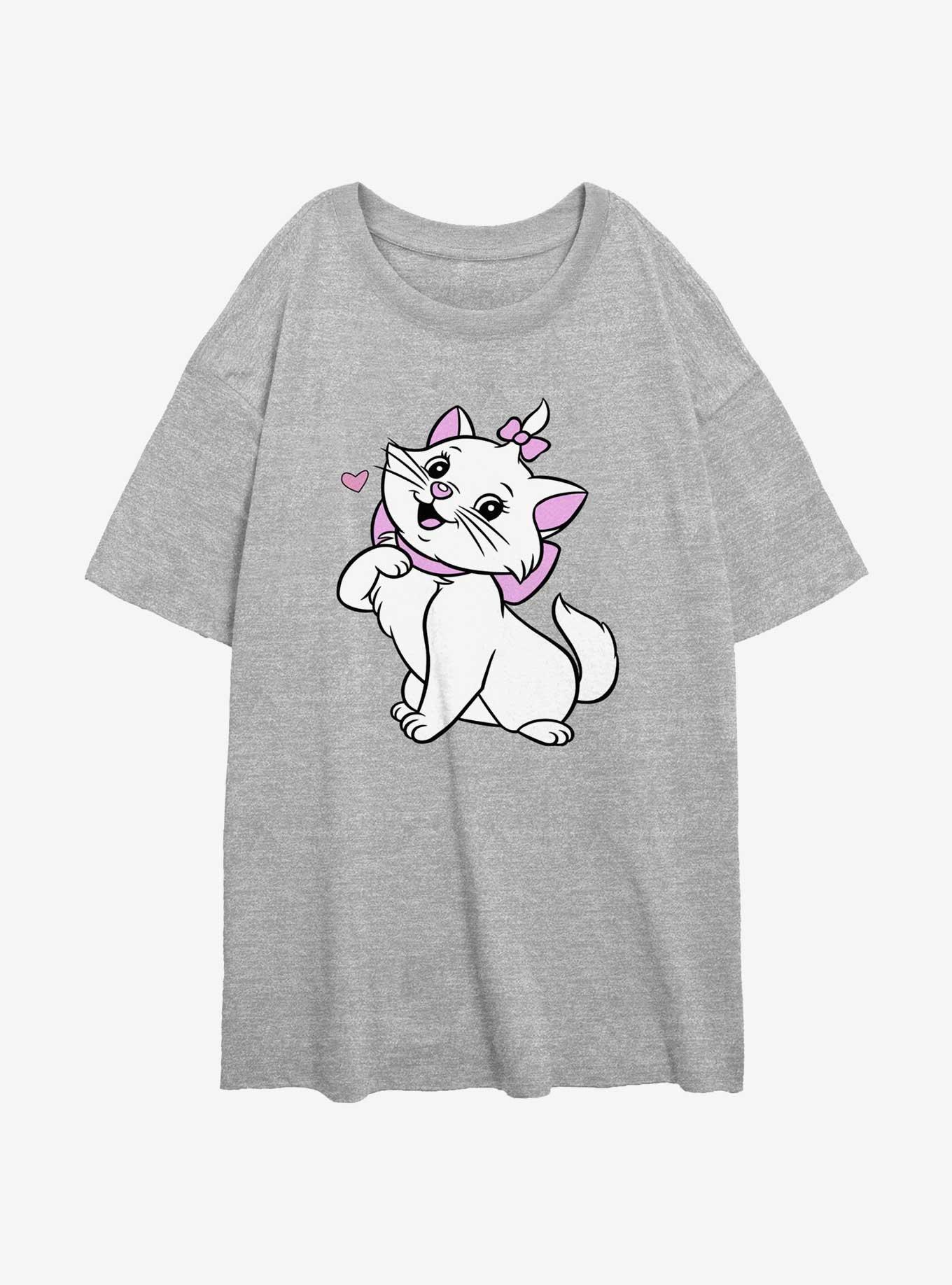 Disney The AristoCats Marie Cute Pose Girls Oversized T-Shirt