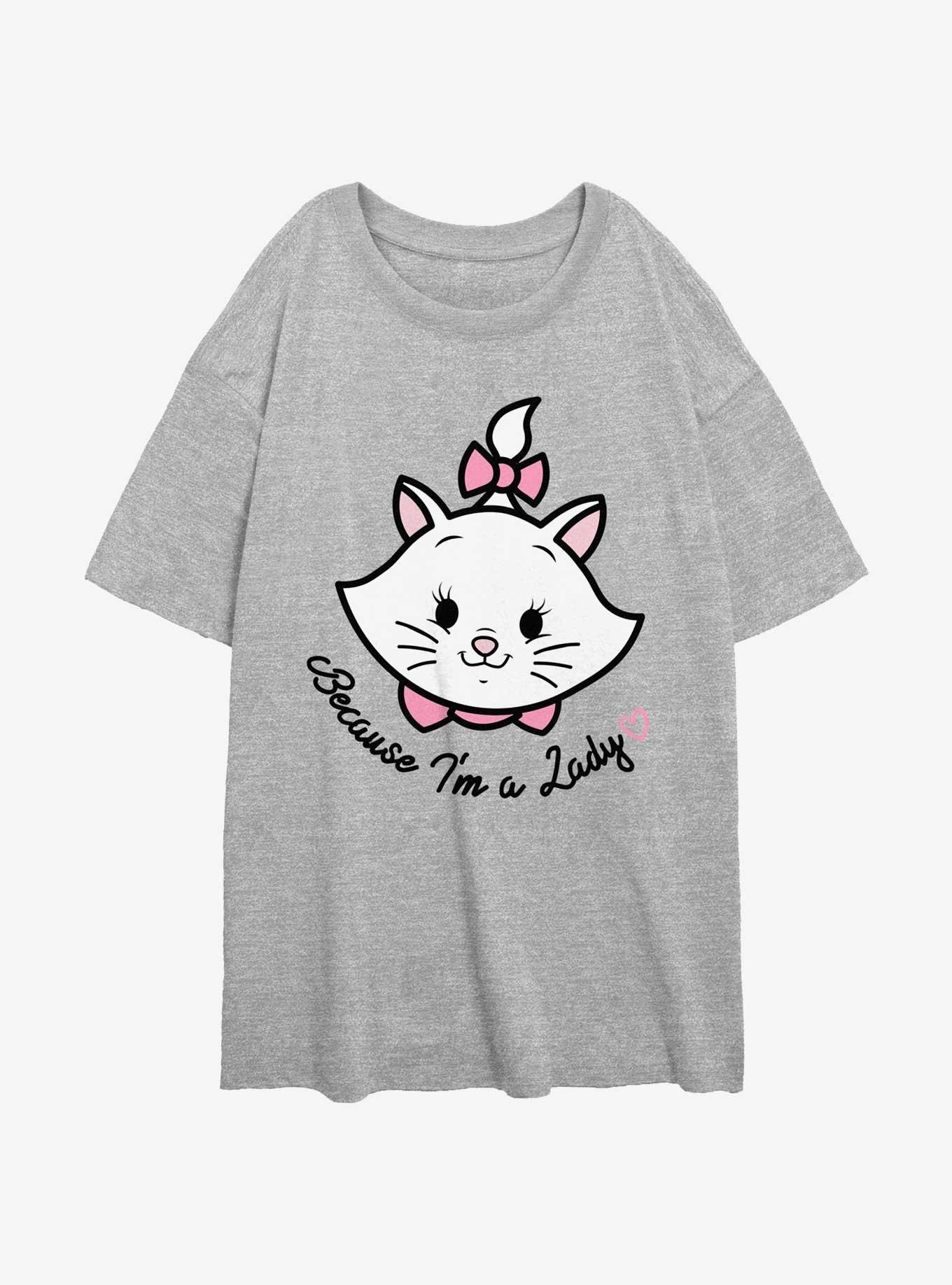 Disney The AristoCats Lady Pocket Girls Oversized T-Shirt