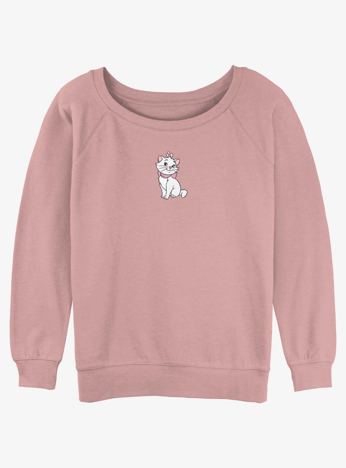 Disney The AristoCats Marie Pose Sitting Girls Slouchy Sweatshirt, , hi-res