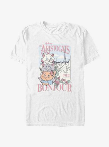 Disney The AristoCats Paris T-Shirt - WHITE | Hot Topic