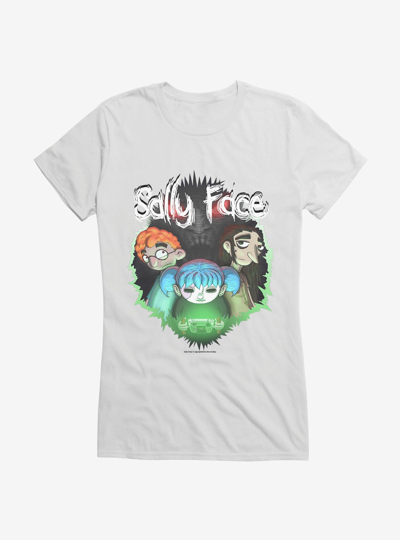 Sally Face Episode Two: The Wretched Girls T-Shirt, WHITE, hi-res