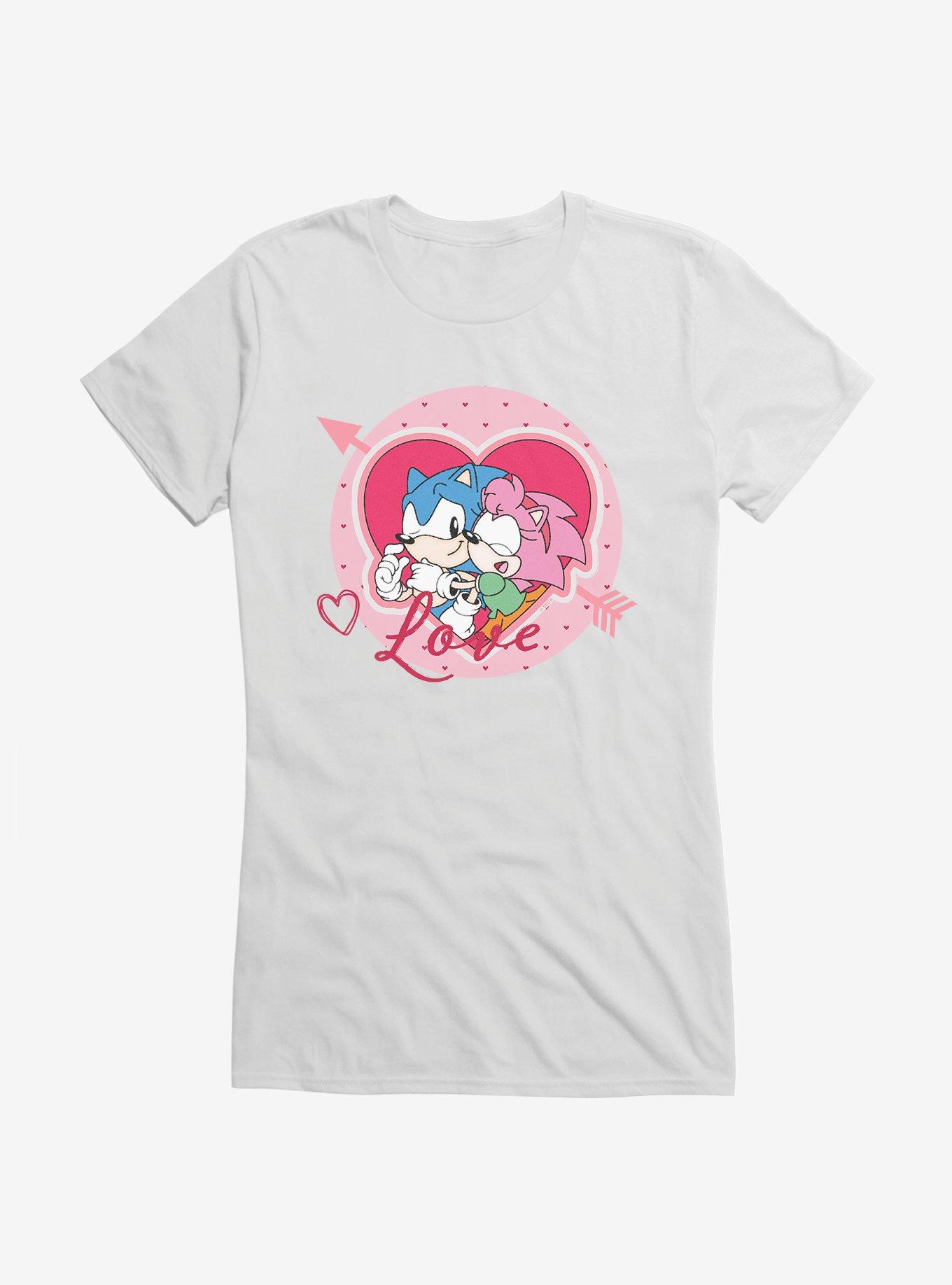 Sonic The Hedgehog Amy Rose Love Girls T-Shirt, , hi-res