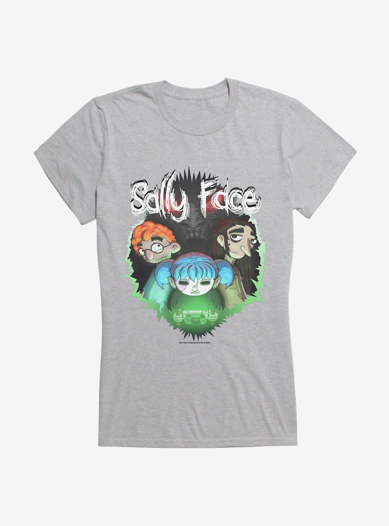 Sally Face Episode Two: The Wretched Girls T-Shirt, SPORT GRAY, hi-res