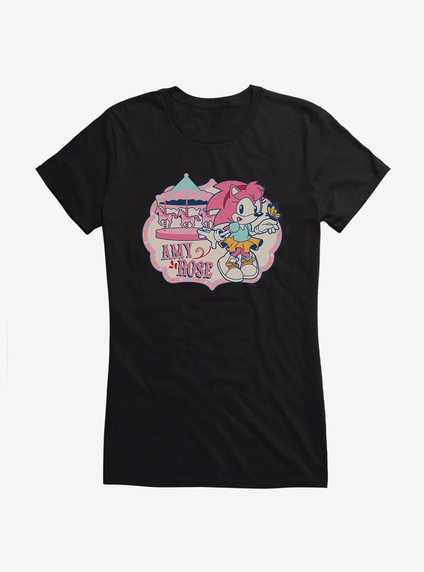 Sonic The Hedgehog Amy Rose Girls T-Shirt