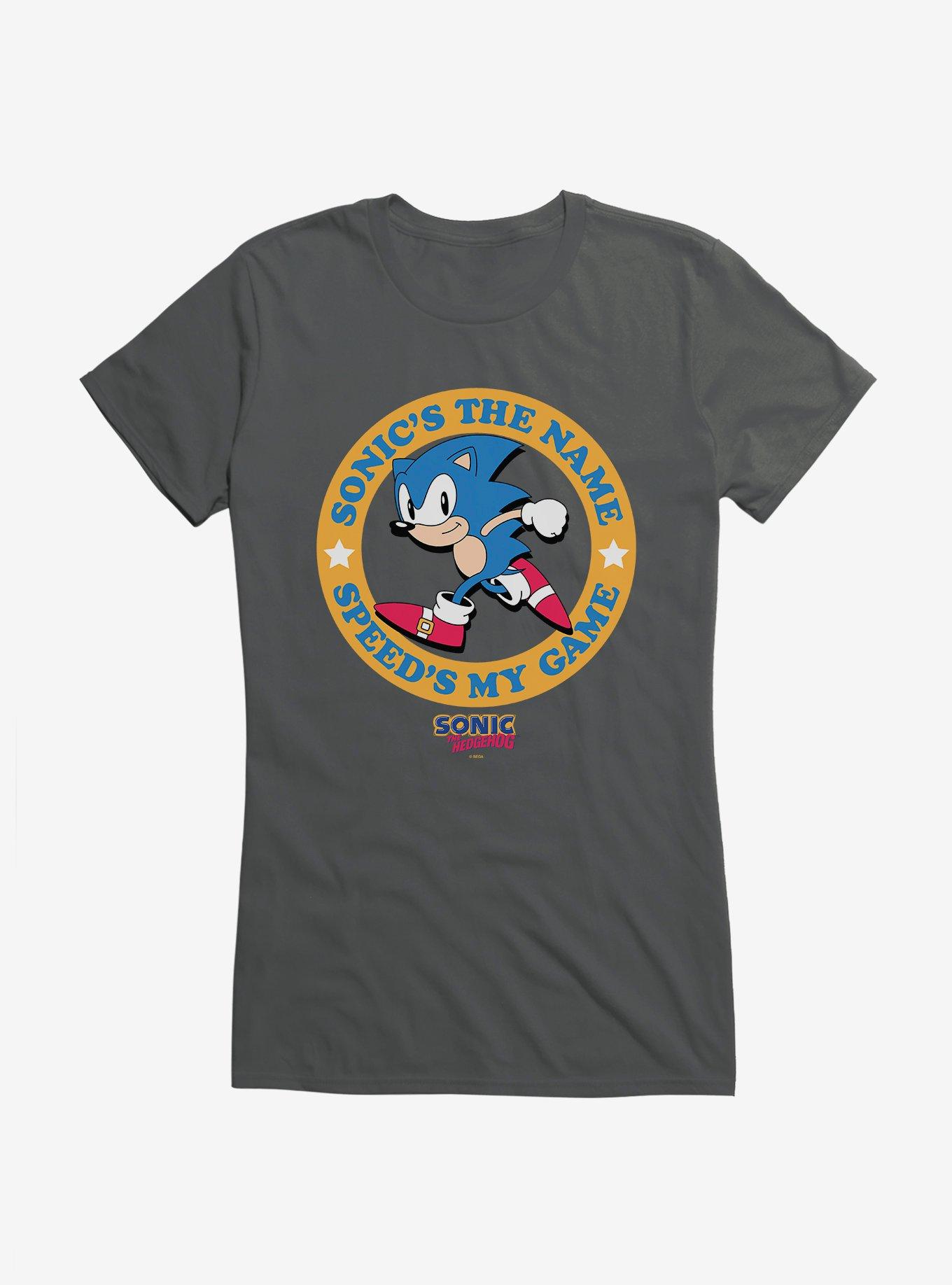 Sonic The Hedge Hog Speed's My Game Girls T-Shirt, , hi-res