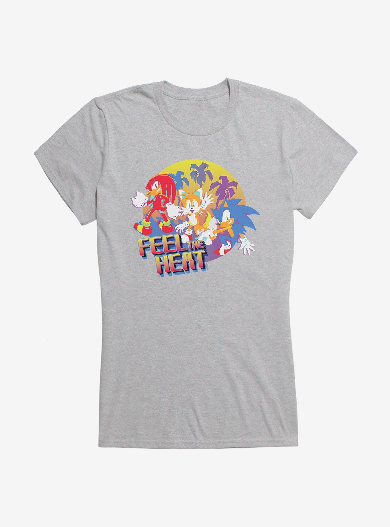 Sonic The Hedgehog Feel The Hear Girls T-Shirt
