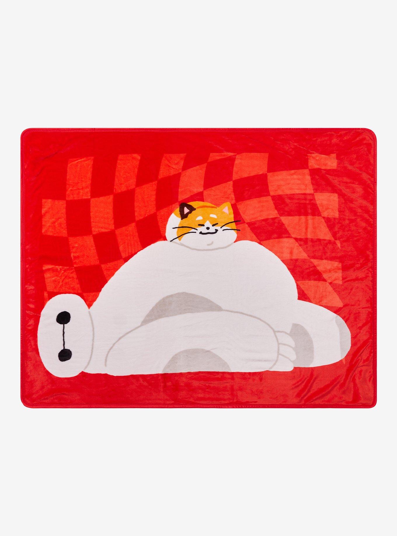 Disney Big Hero 6 Baymax & Mochi Throw Blanket, , hi-res