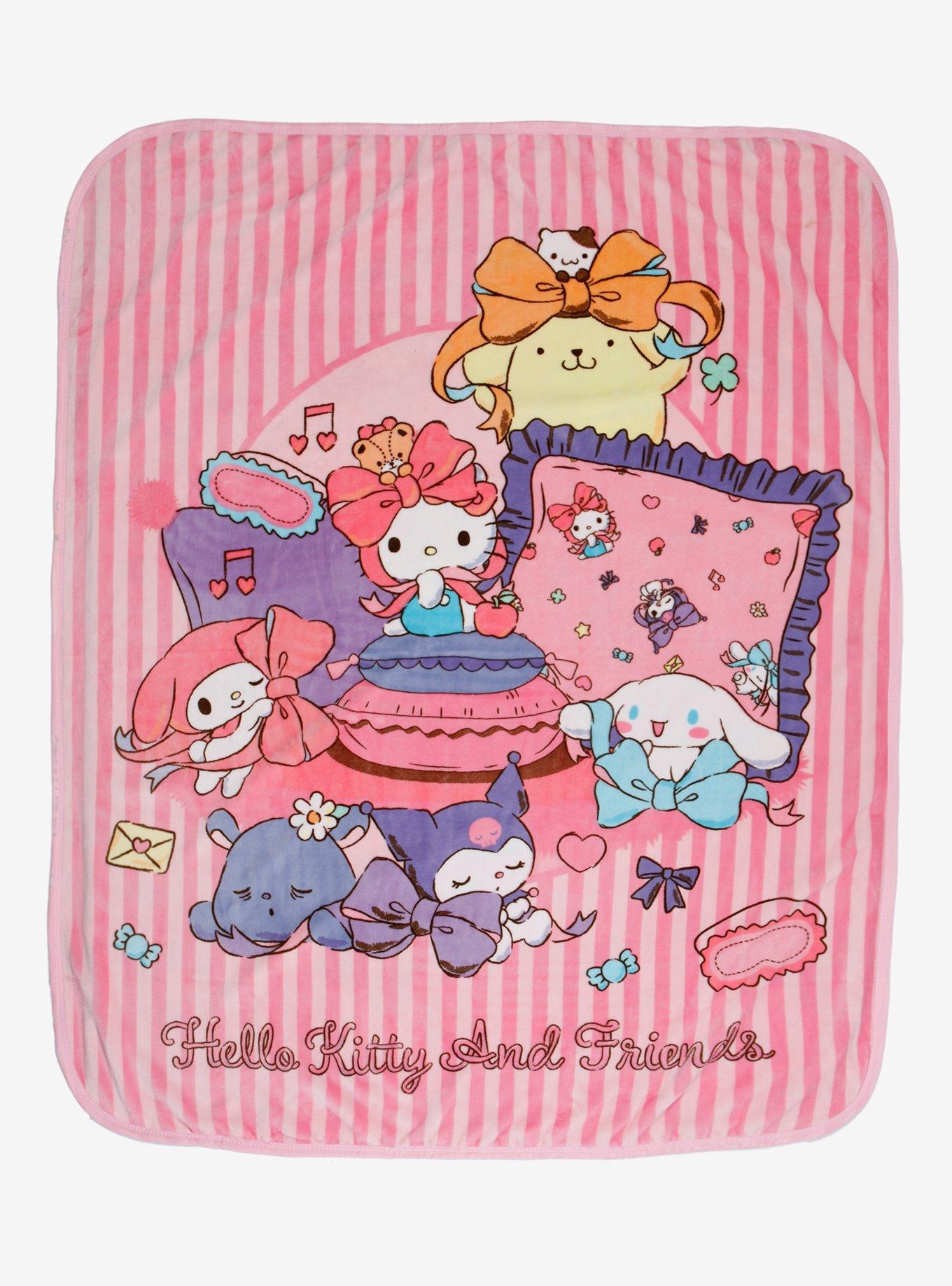 HT Exclusive Hellokitty and Friends offers Halloween Blanket INCLUDES FREEBIES!!