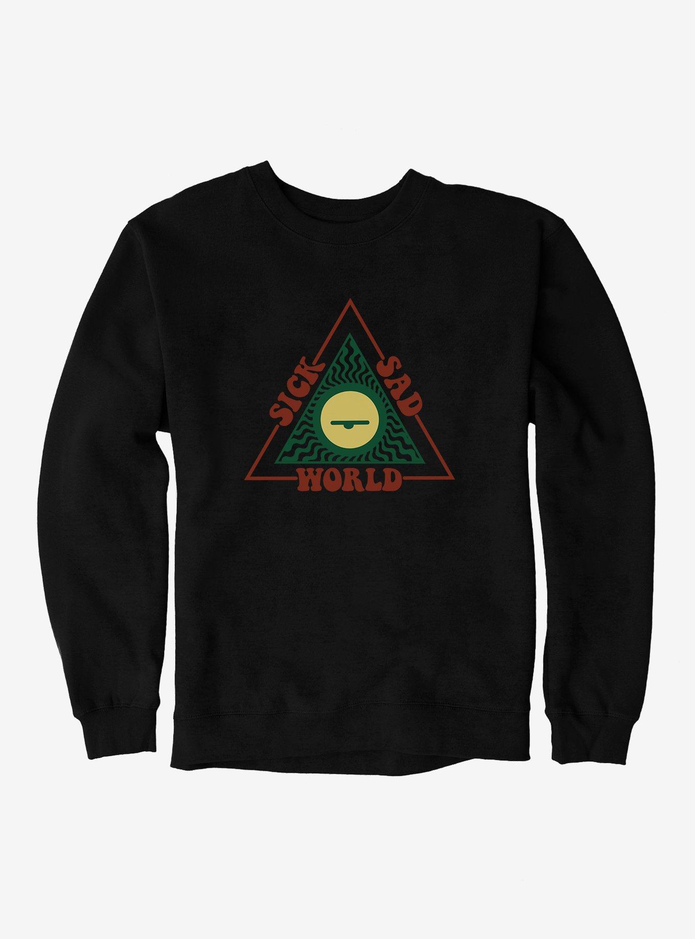 Daria Sick Sad World Triangle Logo Sweatshirt