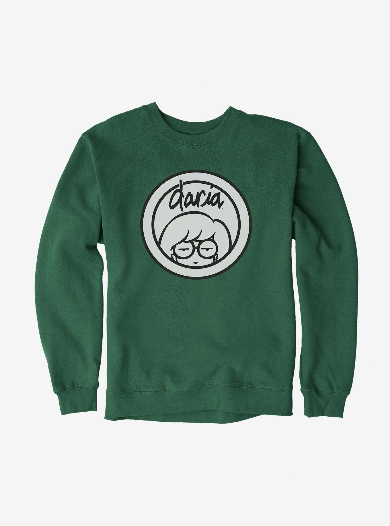 Daria Black Classic Logo Sweatshirt