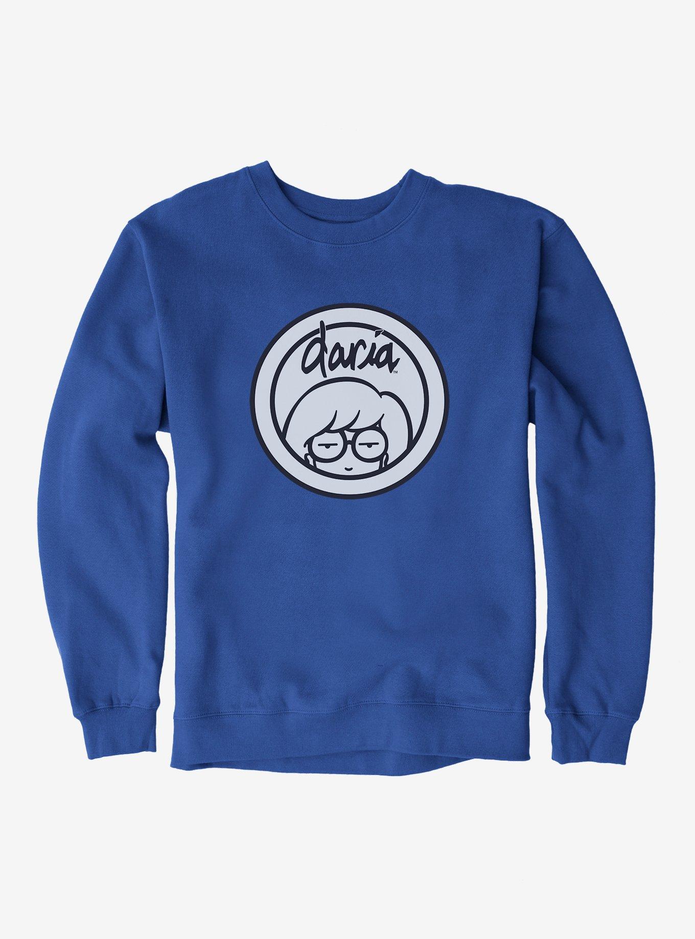 Daria Black Classic Logo Sweatshirt, , hi-res